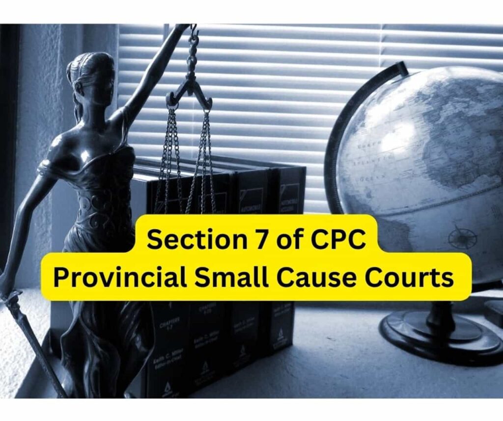 Provincial Small Cause Courts