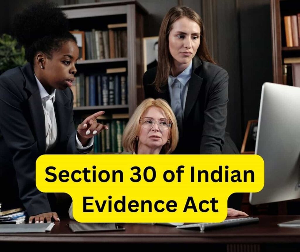 evidence act section 60 in hindi