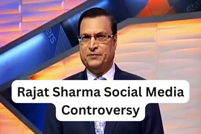 Rajat Sharma Social Media Controversy
