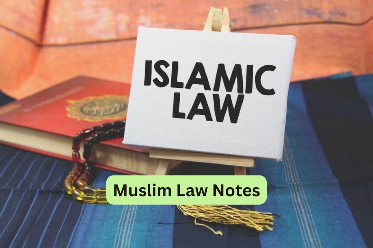 muslim law notes