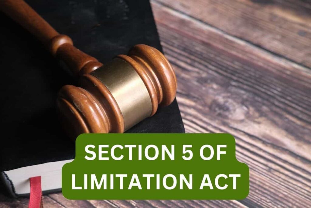 Section 5 of the Limitation Act 