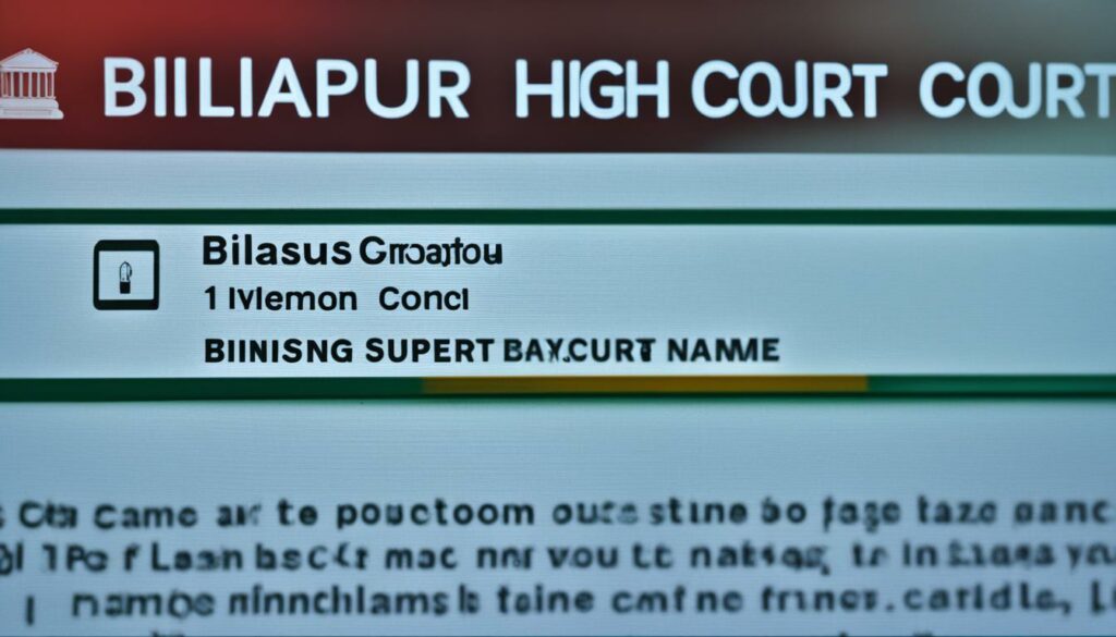 Bilaspur High Court Case Status