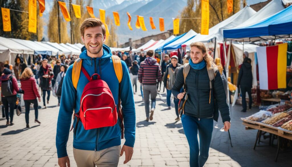 Foreign student in Kyrgyzstan