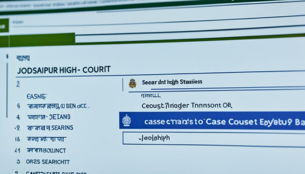 Jodhpur High Court Case Status Check Online