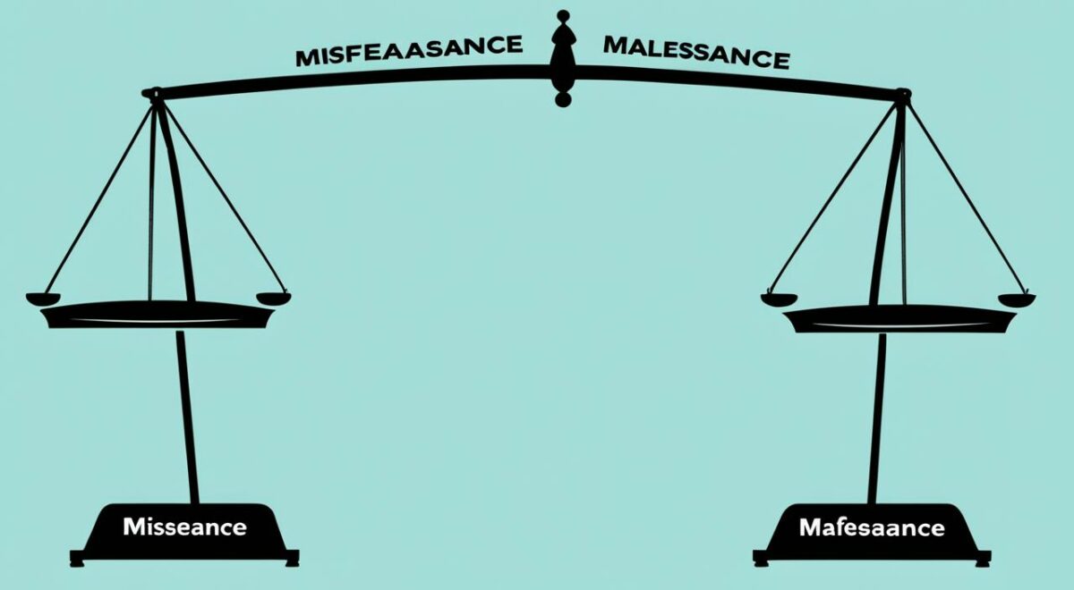 Misfeasance vs Malfeasance