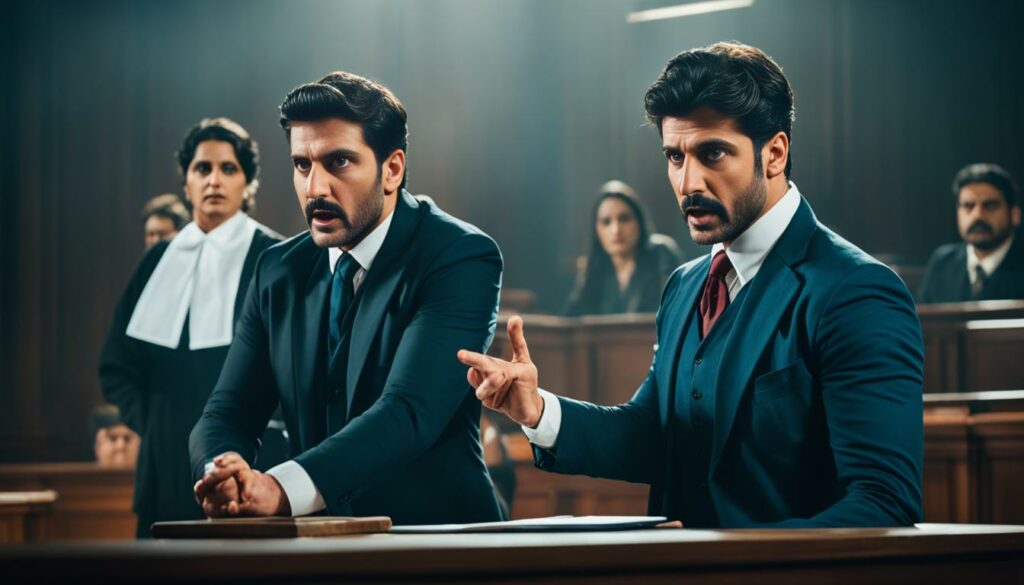 courtroom scenes