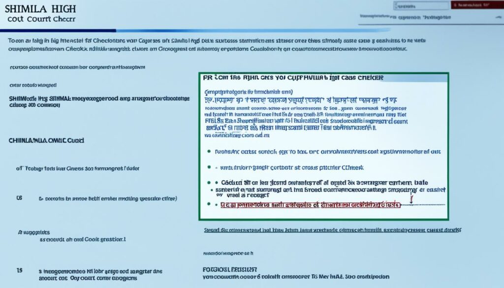 high court shimla case status