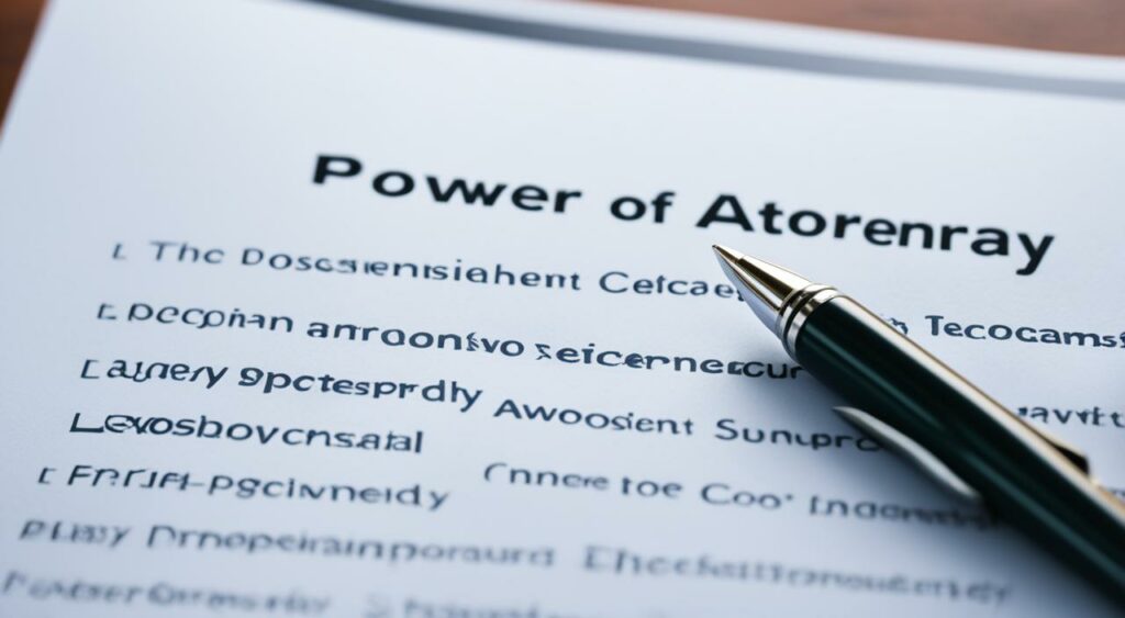 how to sign as power of attorney