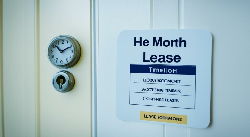 month to month lease