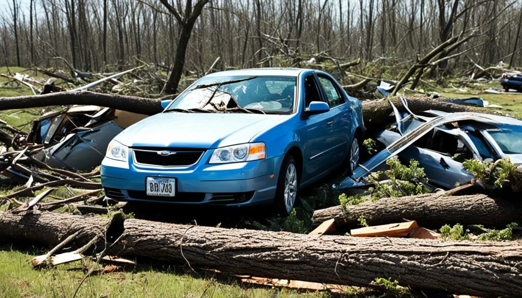 radar-confirmed tornado causes damage in rockdale county.