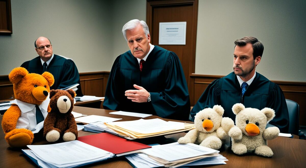 stuffed animal court case