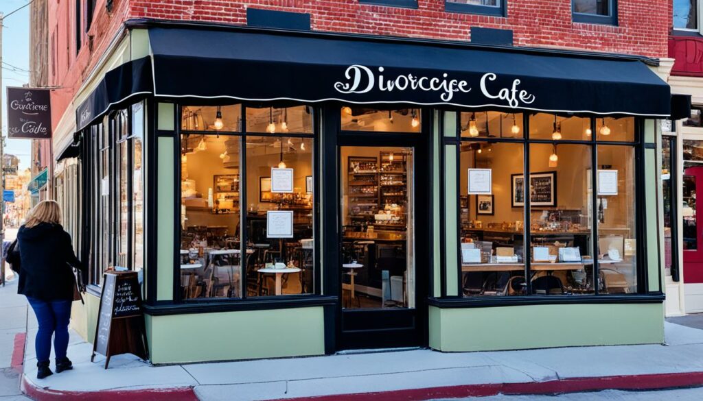 the divorcées dessert cafe