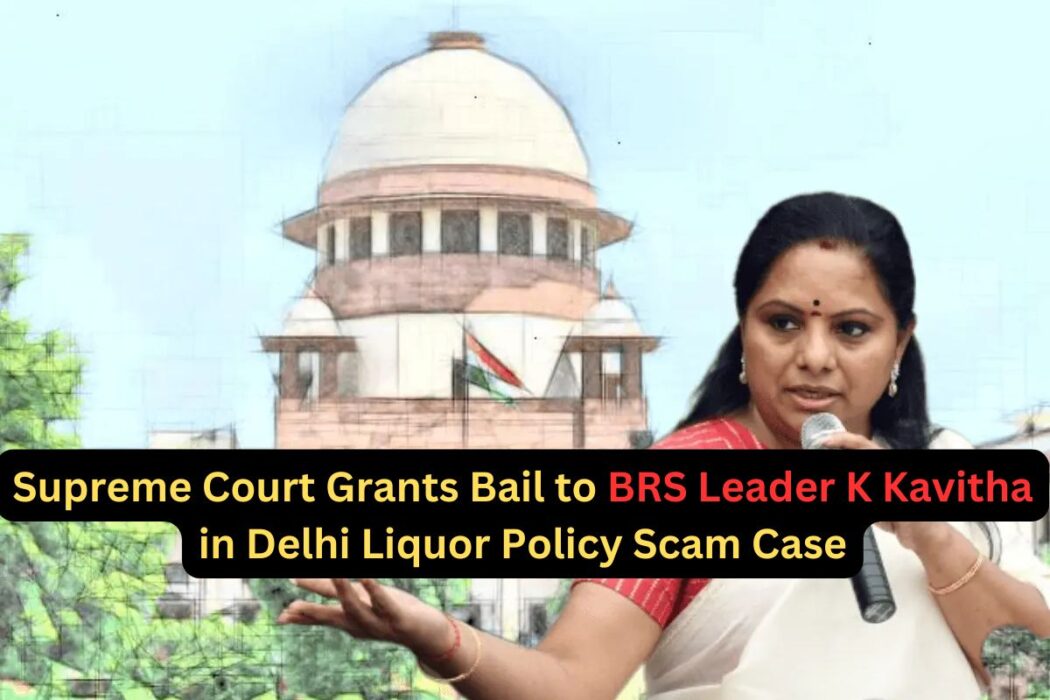 K Kavitha Granted Bail by Supreme Court