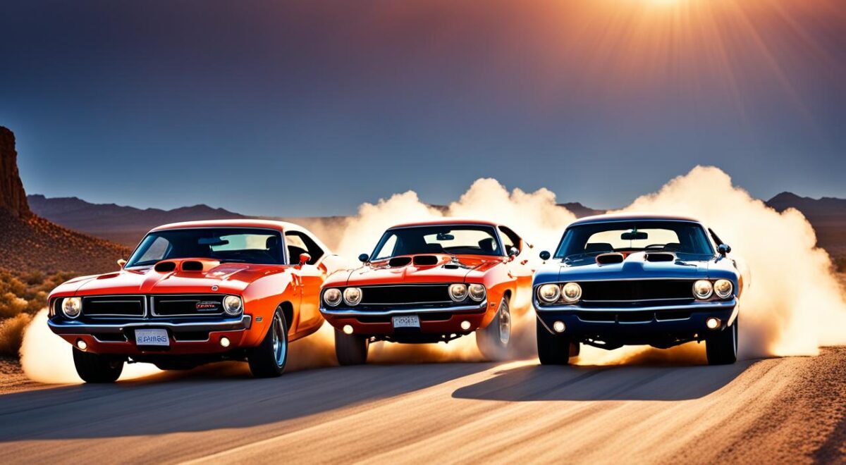 Mopar muscle cars