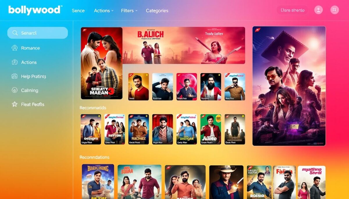 Bollyflix Content Navigation