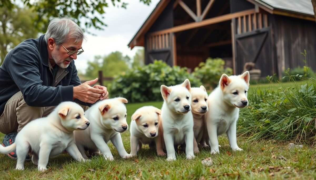 Finding reputable white German shepherd breeders