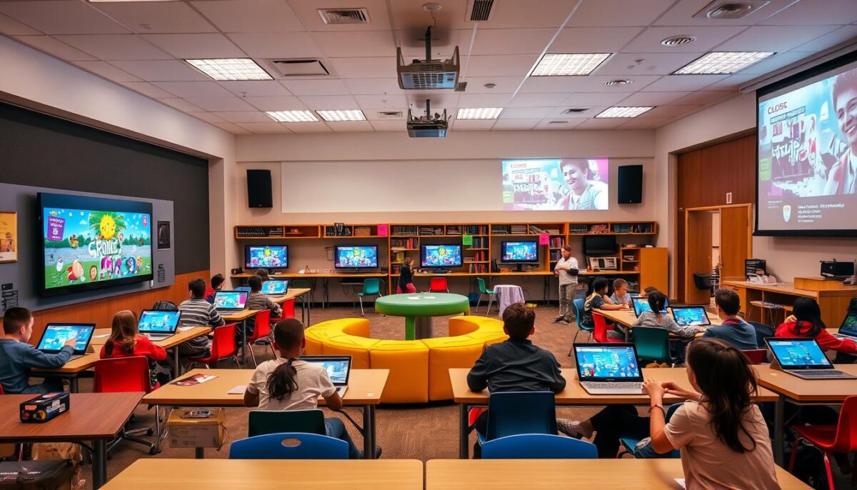 classroom technology with interactive learning