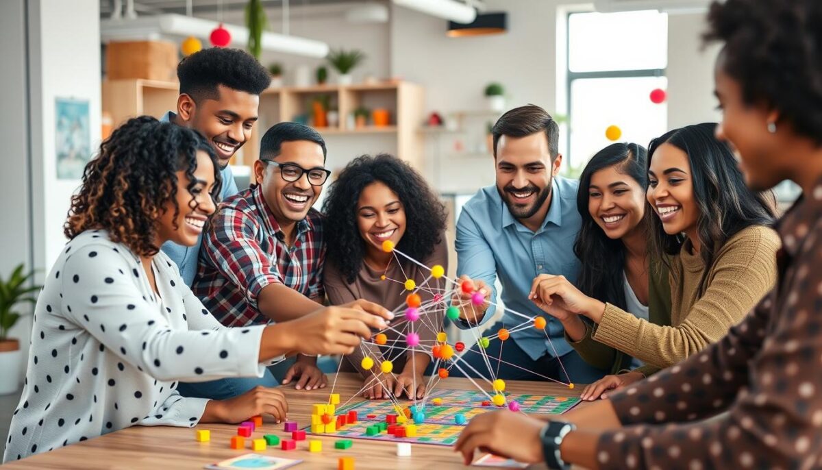 connections game as a team-building tool