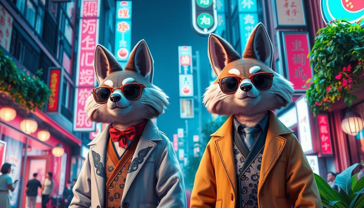 contemporary kemono art