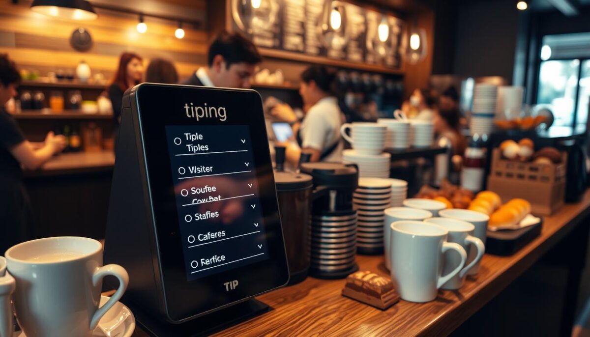 customer feedback on tipping screens