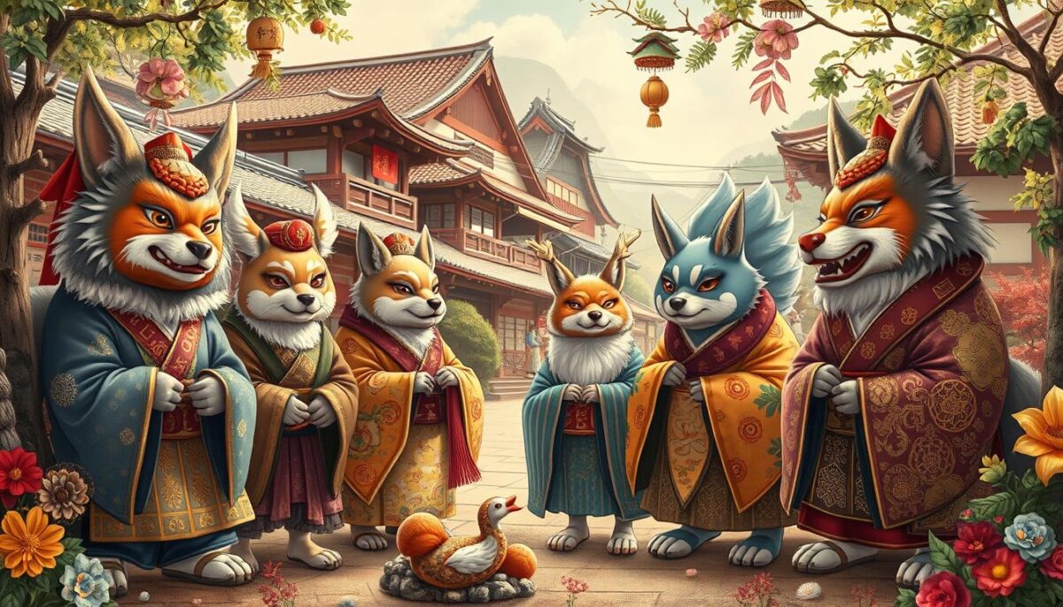 kemono history in Japanese culture