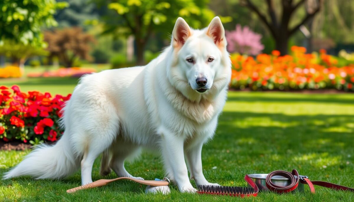 white german shepherd