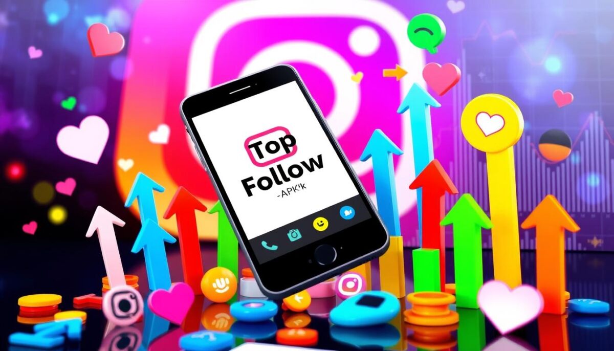 Instagram growth strategies with Top Follow APK