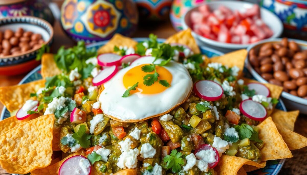 authentic chilaquiles toppings