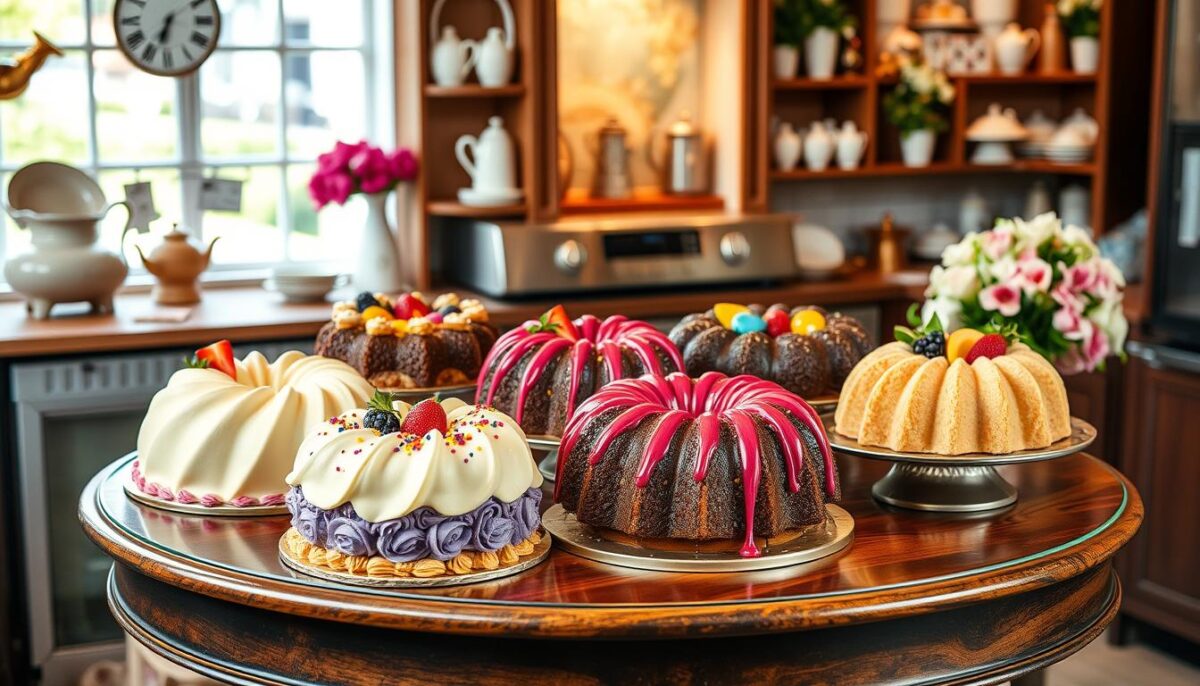 unique specialty desserts at the Bundt cake shop