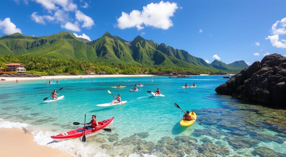 water sports and recreation in Hawaii